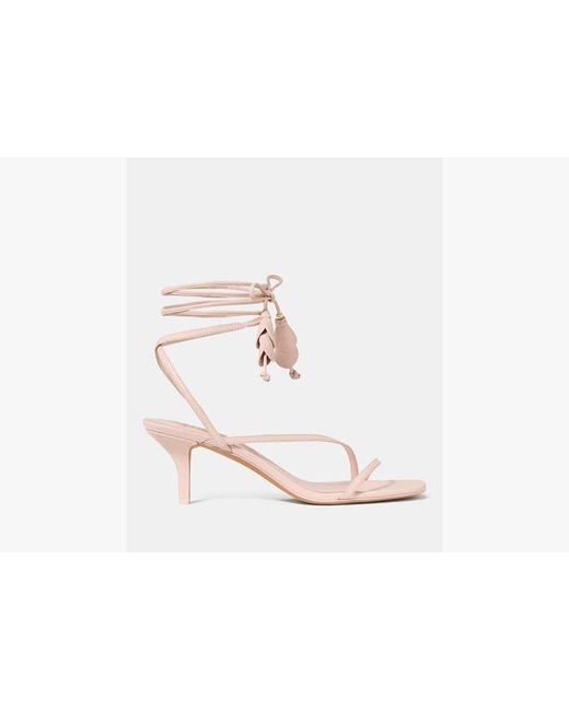 Kate Spade White Lily High Heel Sandal