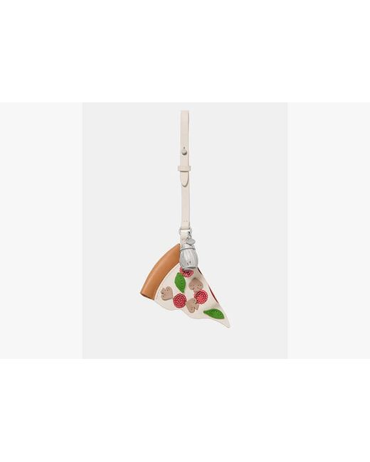 Kate Spade White Charmed Nyc Pizza Bag Charm
