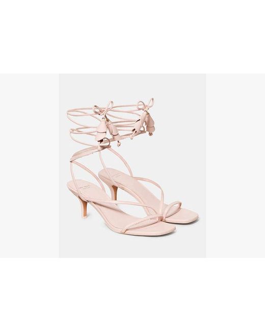 Kate Spade White Lily High Heel Sandal