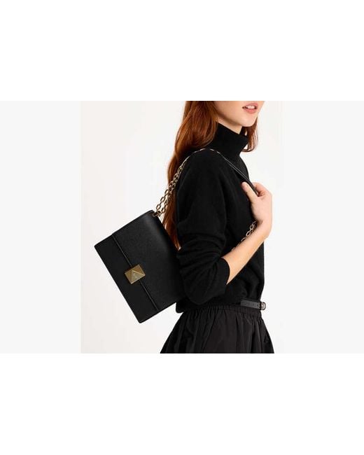 Kate Spade Black Deco Chain Shoulder Bag