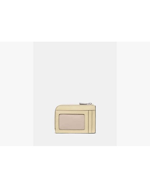 Kate Spade Metallic Banana Mini Zip Card Case