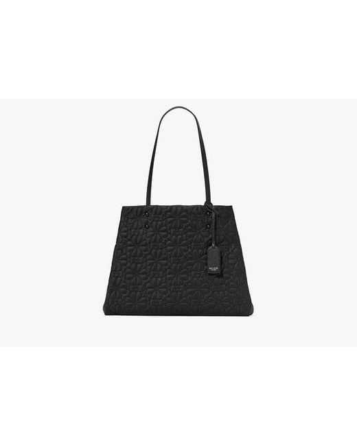 Kate Spade Blue Tilly Quilted Large Tote Bag