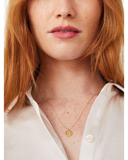 Kate Spade Pavé Initial Mini Pendant in 