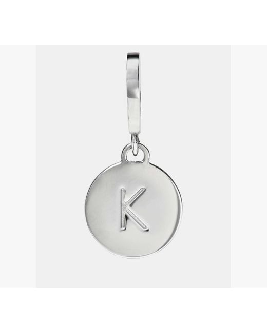Kate Spade White Initial K Mini Charm