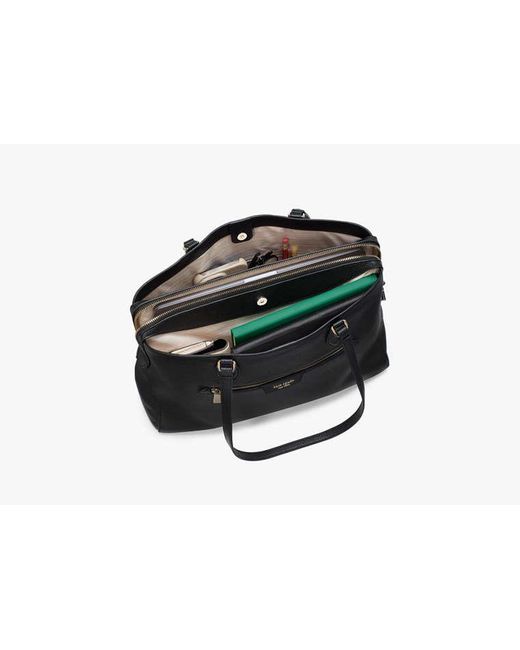 Kate Spade Black Hudson Work Tote