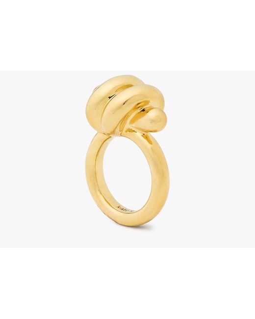 Kate Spade Metallic Ropes & Knots Ring