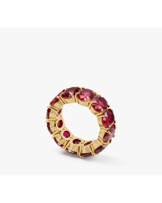 Kate Spade Red Candy Shop Oval Ring