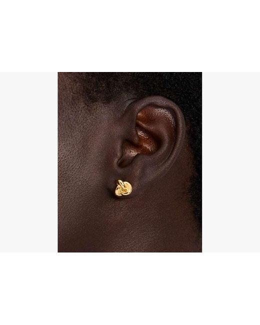 Kate Spade Metallic Double Knot Studs