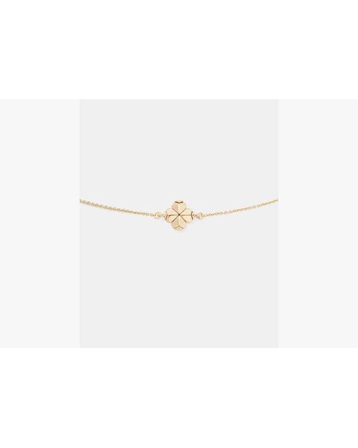 Kate Spade White Spade Flower Solitaire Bracelet