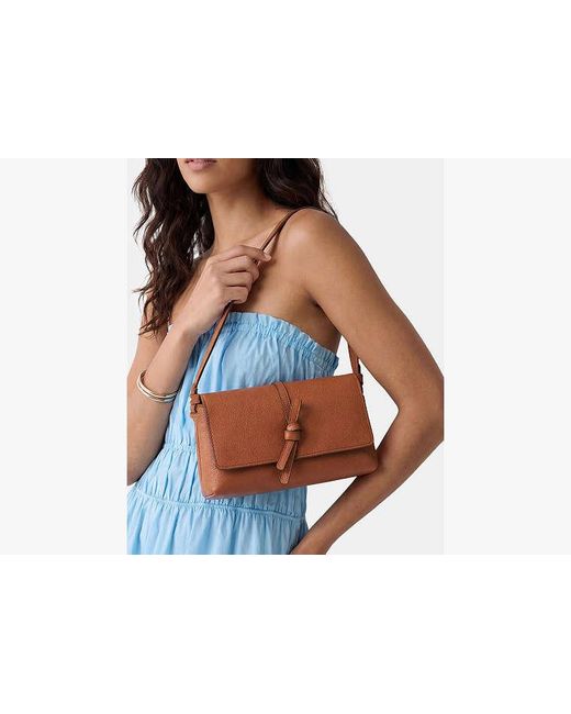 Kate Spade Brown Loop Small Shoulder Bag