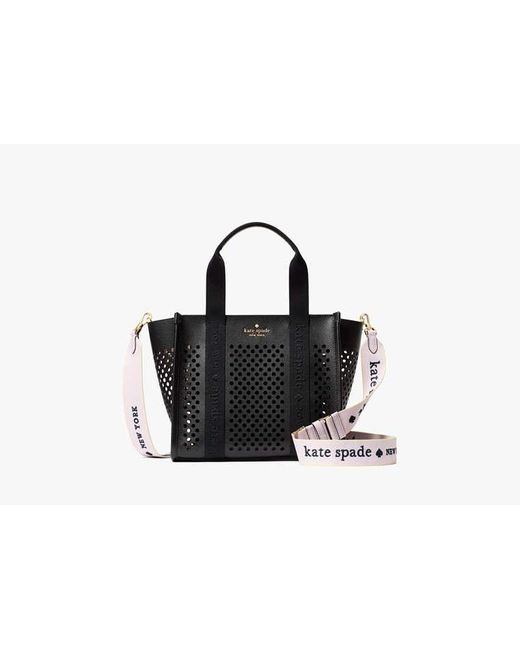 Kate Spade White Kate Spade Logo Webbing Bag Strap