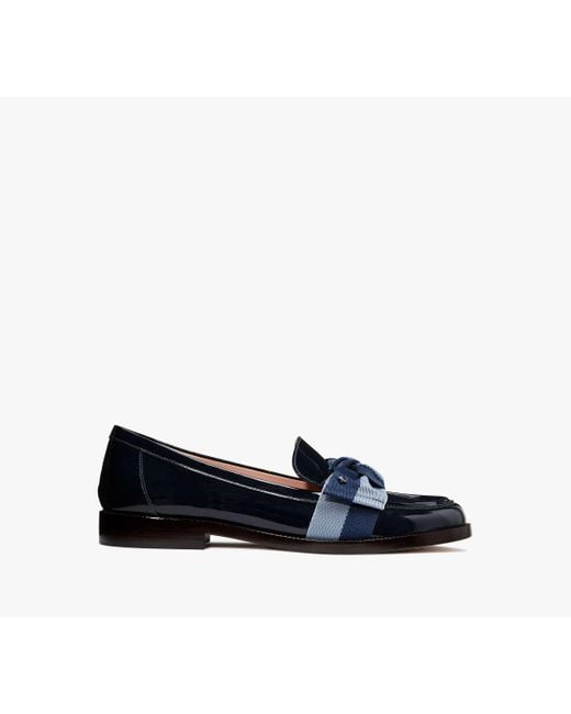 Kate Spade Blue Leandra Loafers