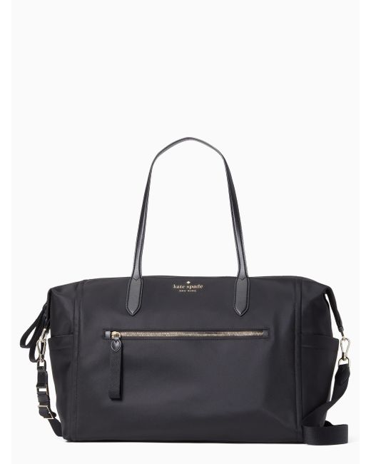 Kate Spade Black Chelsea Weekender