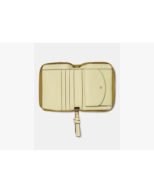 Kate Spade Green Loop Zip Around Wallet