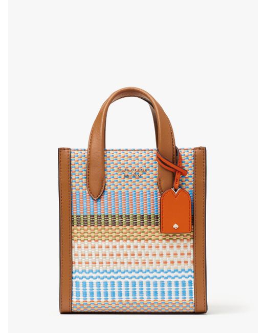kate spade manhattan striped tote