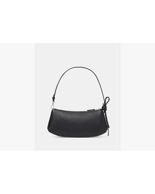 Kate Spade Black Small Loop Zip Pochette Bag