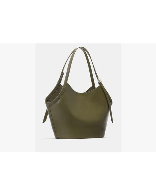 Kate Spade Green Deco Tulip Tote