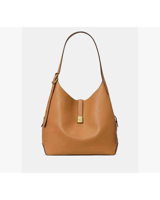 Kate Spade Brown Deco Large Shoulder Bag