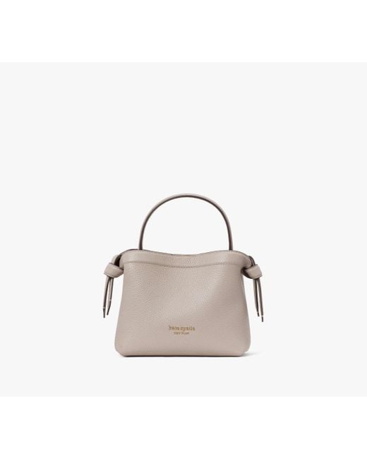 Kate Spade Natural Knott Mini Crossbody Tote