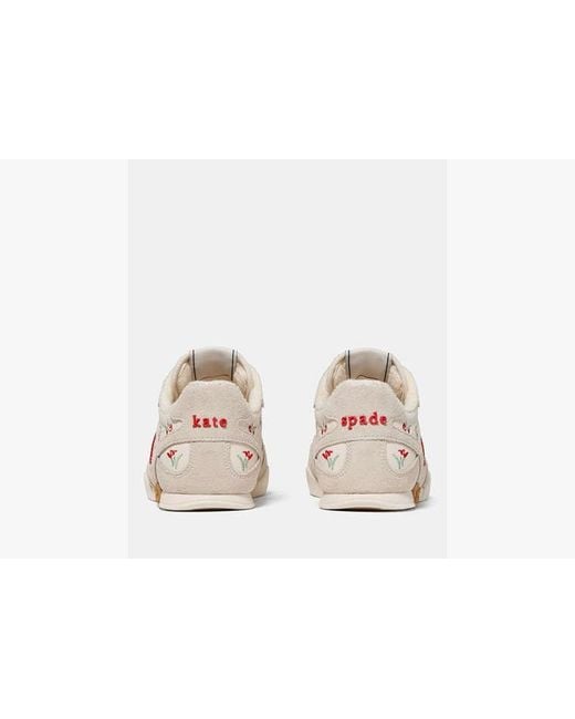 Kate Spade White Ks Drift Sneaker