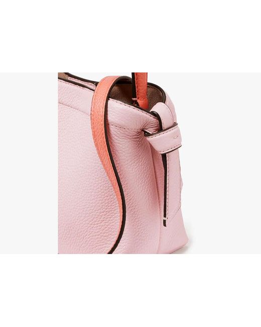Kate Spade Pink Knott Colorblock Tote Bag zum Umhängen
