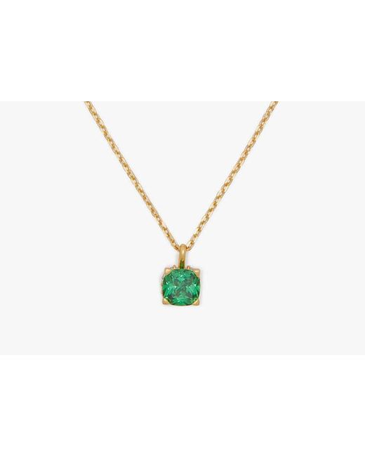 Kate Spade Metallic Little Luxuries 6mm Square Pendant