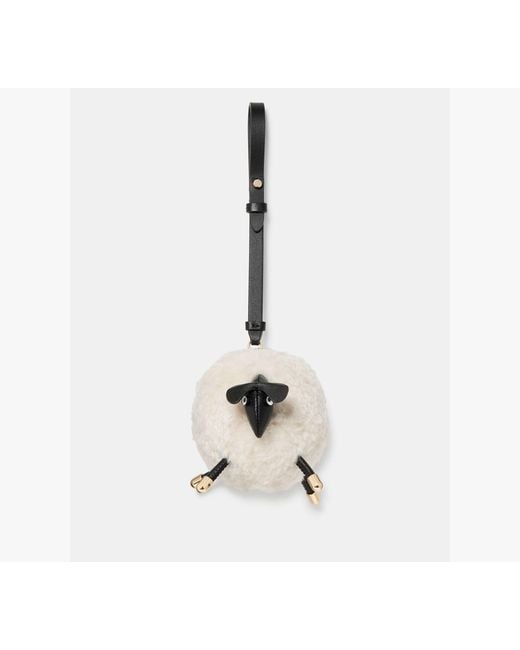 Kate Spade White Sheep Bag Charm
