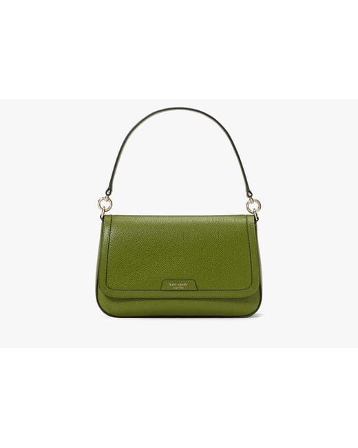 Kate Spade Green Hudson Convertible Shoulder Bag