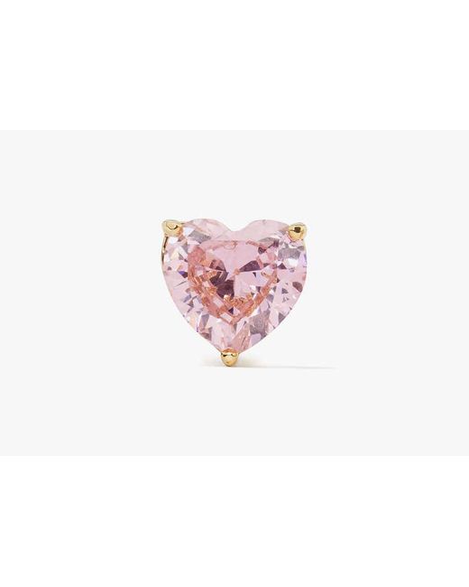 Kate Spade Pink My Love Heart Studs