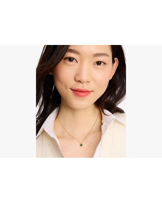 Kate Spade Metallic Little Luxuries 6mm Square Pendant