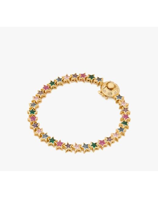 Kate Spade Metallic Space Cadet Star Tennis Bracelet