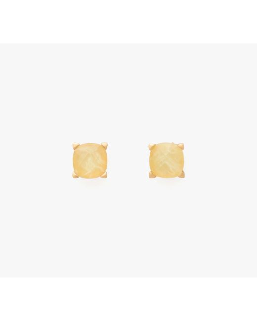 Kate Spade Metallic Little Luxuries 6Mm Square Studs