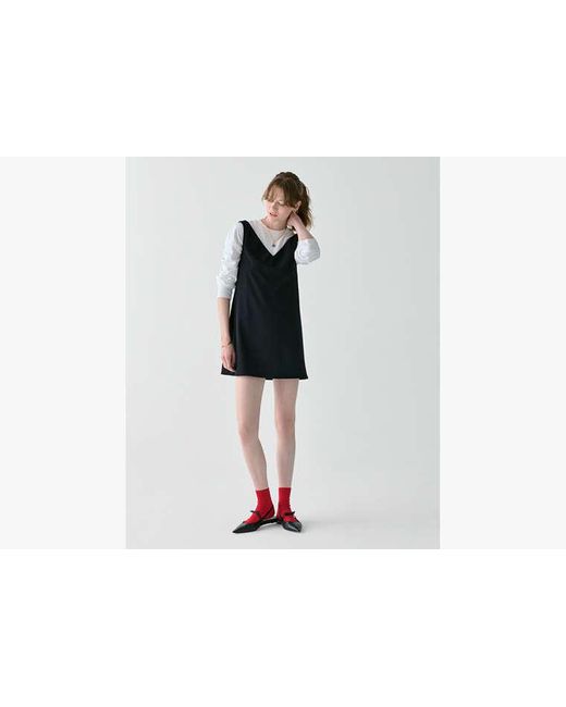 Kate Spade Black V-Neck Mini Dress