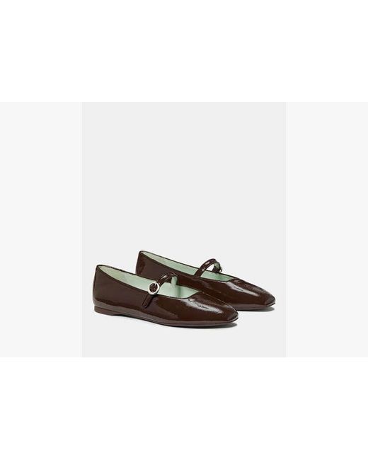 Kate Spade Brown Halo Mary Jane Flat