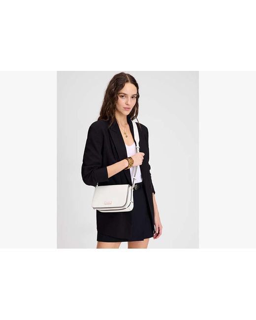 Kate Spade White Liv Crossbody Bag
