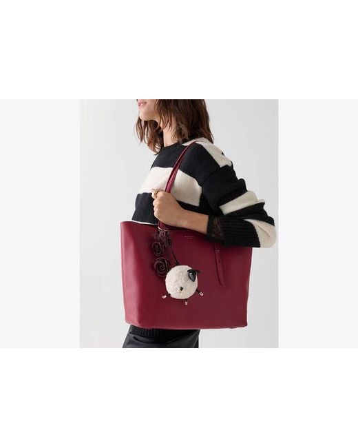 Kate Spade White Sheep Bag Charm
