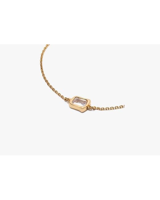 Kate Spade Metallic Molten Glass Solitaire Bracelet
