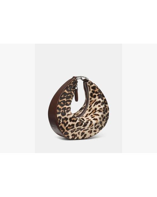 Kate Spade Gray Duo Leopard Haircalf Crossbody Bag