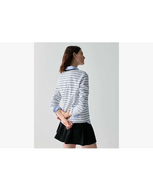 Kate Spade White Sam Icon Long Sleeve T-shirt
