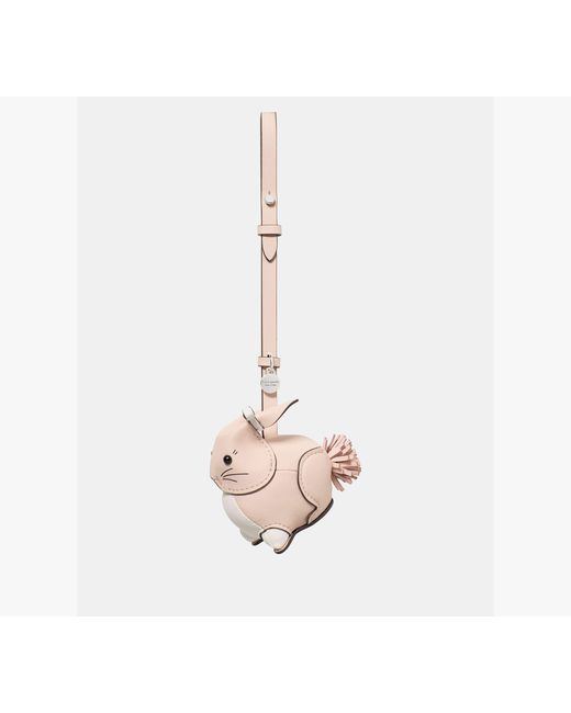 Kate Spade White Charmed Pippa Rabbit Bag Charm