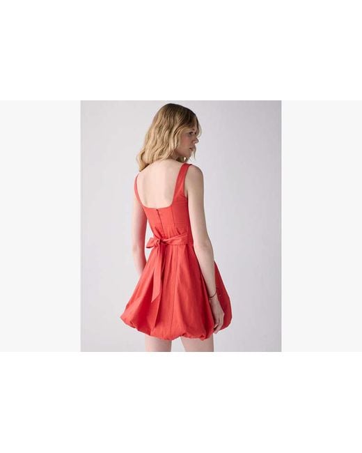 Kate Spade Red Kate Spade Bubble Mini Dress