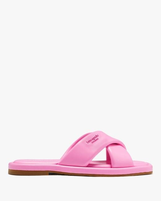Kate Spade Pink Rio Slide Sandals