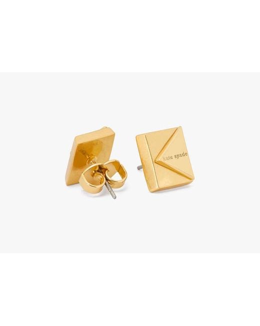 Kate Spade Metallic Deco Studs