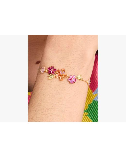 Kate Spade Pink Paradise Floral Line Armband