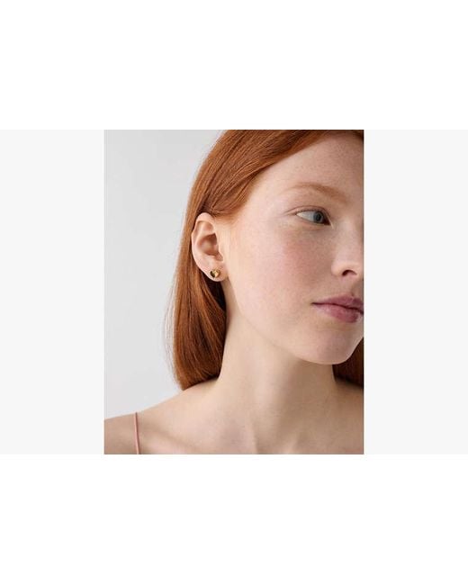 Kate Spade White Geo Pop Front Back Studs