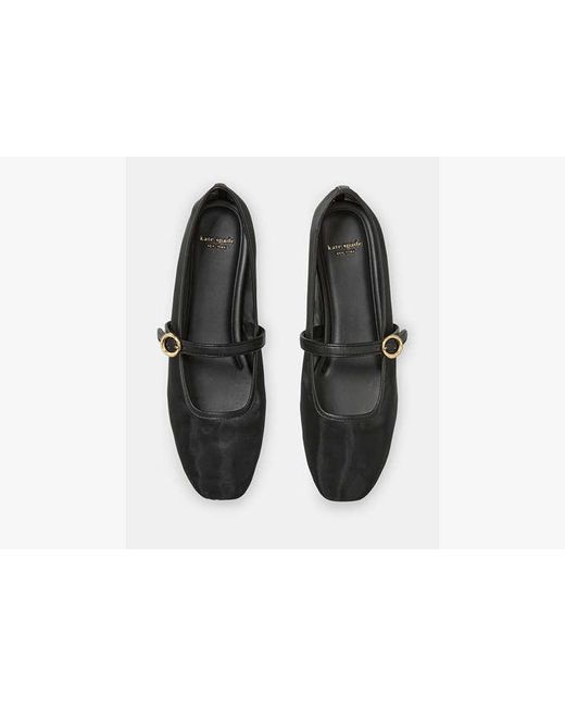 Kate Spade Black Halo Mary Jane Flat