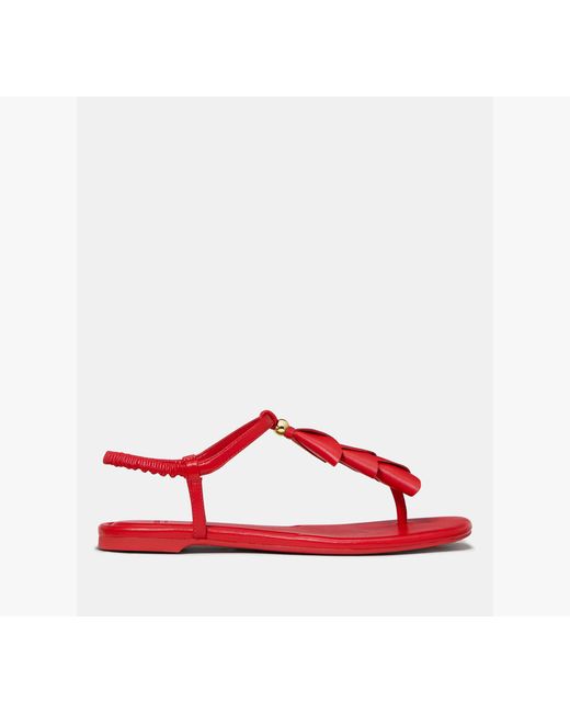 Kate Spade Red Lily Thong Sandal