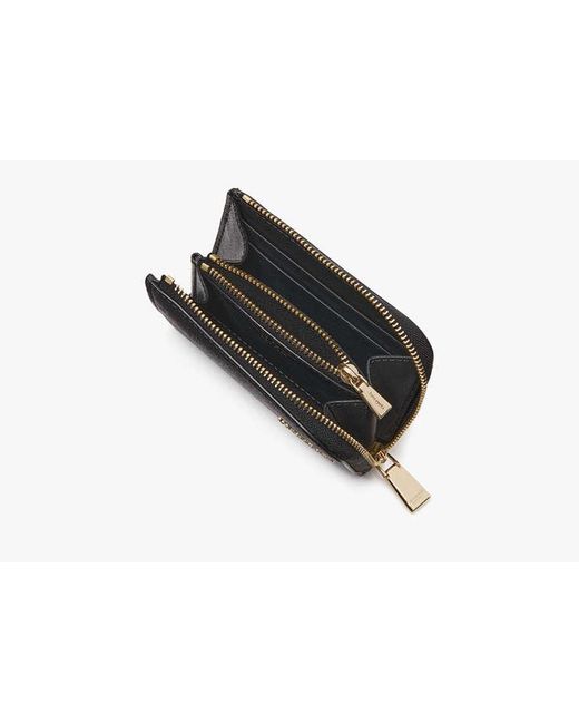 Kate Spade Black Devin Zip Card Case