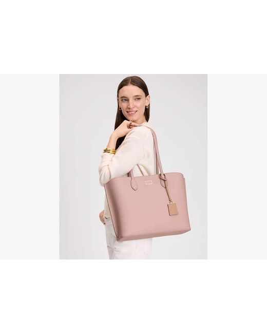 Kate Spade Pink Suite Large Work Tote