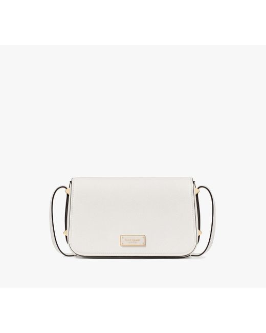 Kate Spade White Liv Crossbody Bag